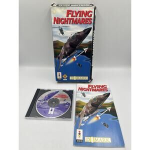 Flying Nightmares 3DO OVP Longbox With Game & Manual